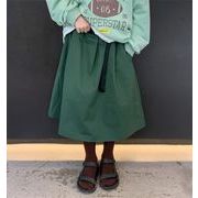 2024春新作  韓国風子供服  キッズ服   ハーフスカート   カジュアル   2色  100-160cm