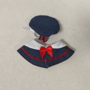 ぬいぐるみ用服  ドール用 着せ替え服 人形doll ミニドール10cm ぬい服  ドールハウス   2点セット