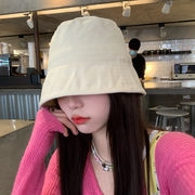 漁夫帽　帽子　バスケットハット　春夏　紫外線対策　折りたたみ　韓国ファッション