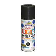 アサヒペン 水性多用途スプレー 420ML 黒
