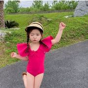 水着  ベビー用品 2023夏新作 女の子 ワンピース水着 女の子 ファッション 韓国子供服 水着 90-140CM