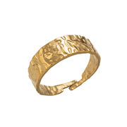 チタン 指輪 女性シンプル ゴールド手飾りニッチデザインアクセサリー