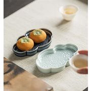 実用的ですね 茶菓子皿 レトロ 禅意 中国式 果物皿 ドライフルーツ小皿 蓮の花の形 菓子皿
