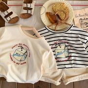 ★Boys&Girls★　子供Tシャツ　アメリカカートゥーン　ミルクビンテージ　子供服　韓国キッズファッション