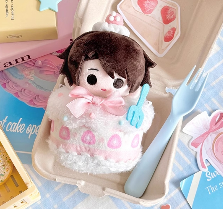 着せ替えぬいぐるみ ケーキ衣装 ケーキ ぬいぐるみ用服 人形着せ替え ミニドール 着せ替え服 お人形の