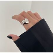 ハート型   指輪   韓国風   アクセサリー  リング    雑貨    レディース  開口指輪   ファッション小物
