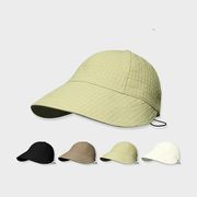 野球帽　帽子　キャスケット　紫外線対策　日焼け防止　UVカット　春夏秋　レディース　折りたたみ
