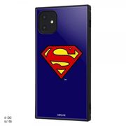 ★iPhone 11/スーパーマン/耐衝撃ハイブリッドケース KAKU/スーパーマンロゴ