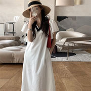 2023夏INS新作★カジュアル 気質 合わせやすい    ワンピース