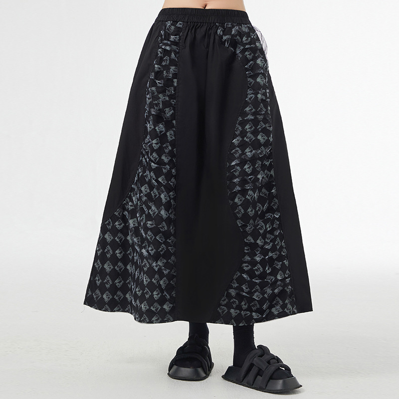 初回送料無料　日系　夏のaラインスカート　ハイウエス　レーディスファション商品　個性的スカート