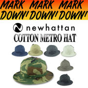 ★マークダウン♪NEWHATTAN COTTON METRO HAT  15498