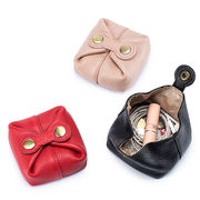 小銭入れ　コインケース　デザイン　本革　leather coin purse　全5色