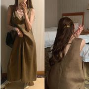 【人気新発売】韓国ファッション レディース服 ゆったり ワンピース