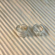 指輪　リング　アクセサリー　韓国ファッション　デザイン　金属　花