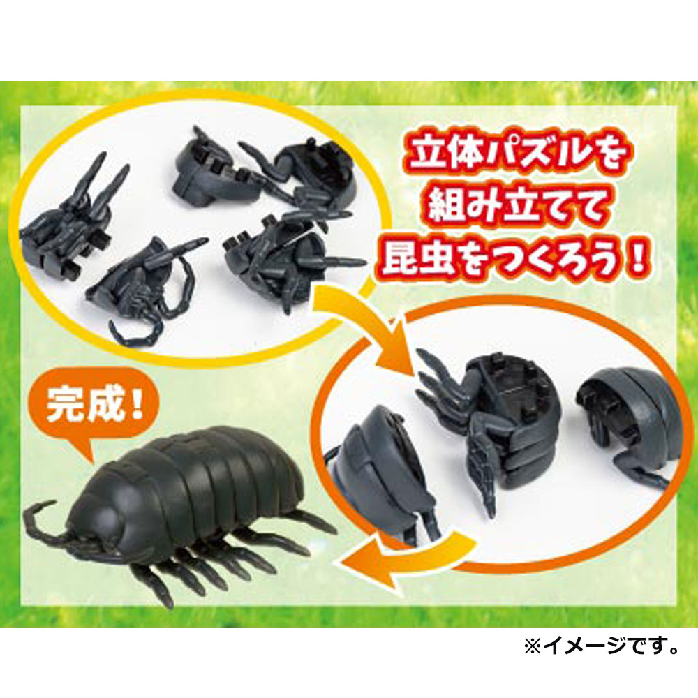 組み立て教材　昆虫シリーズ　7種 パズルフィギュア 昆虫編 1個入 | 卸売・ 問屋・仕入れの専門サイト