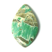 ≪スペシャルルース/即納≫天然石 バリサイト(Variscite) カボション 34.7x20x4.4mm