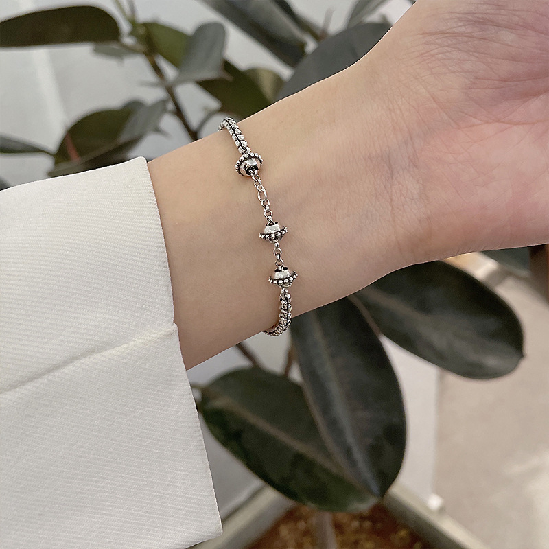 925シルバー アクセサリー ブレスレット ハンドメイド ブレスレット