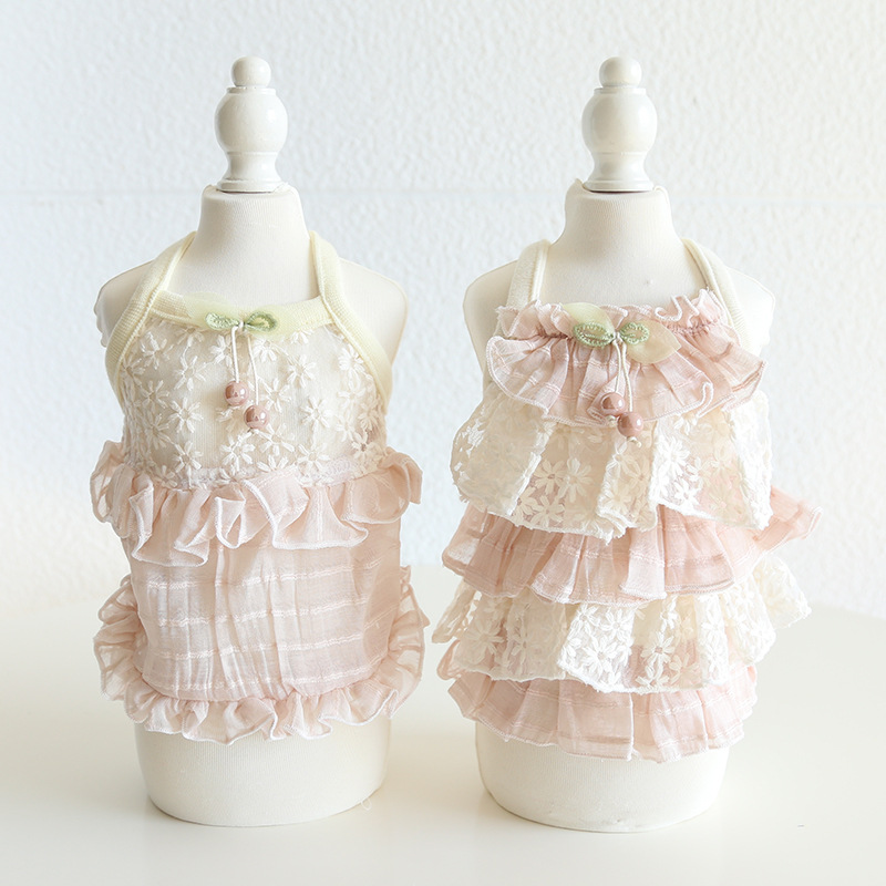 春夏新作 犬服 ワンピース 犬の服 ドッグウエア 犬 猫 猫服 ペット ペット用品 (XS-XL)
