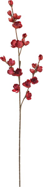 【造花】ブラッシュ梅ブランチ　ダークレッド　ＦＳ　－５４２６Ｄ／Ｒ