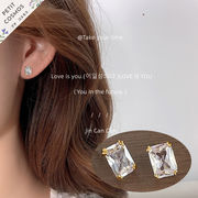 シンプルダイヤモンド ミニピアス アクセサリー S925 アレルギー対応 おしゃれ 大人かわいい 上品 韓国風