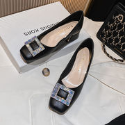 初回送料無料大　きいサイズの単靴　新作靴　婦人靴　レディースファションシューズ　おしゃれな靴