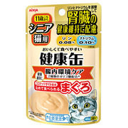 ［アイシア］健康缶パウチ シニア猫用 腸内環境ケア 40g