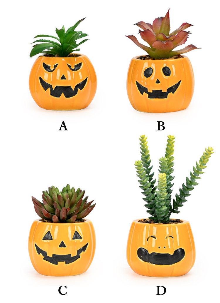 Disney ハロウィン 植木鉢 プランター ユニーク かぼちゃ ハロウィン 植木鉢 プランター 多肉植物 多肉ポット