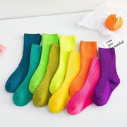 ★Kids Socks★　子供靴下　無印　夏ソックス　3枚セット　韓国キッズソックス