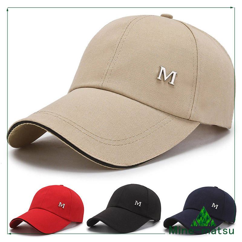 英字入り 野球帽 ハンチングキャップ ハット キャップ UV対策 男女兼用  ファッション