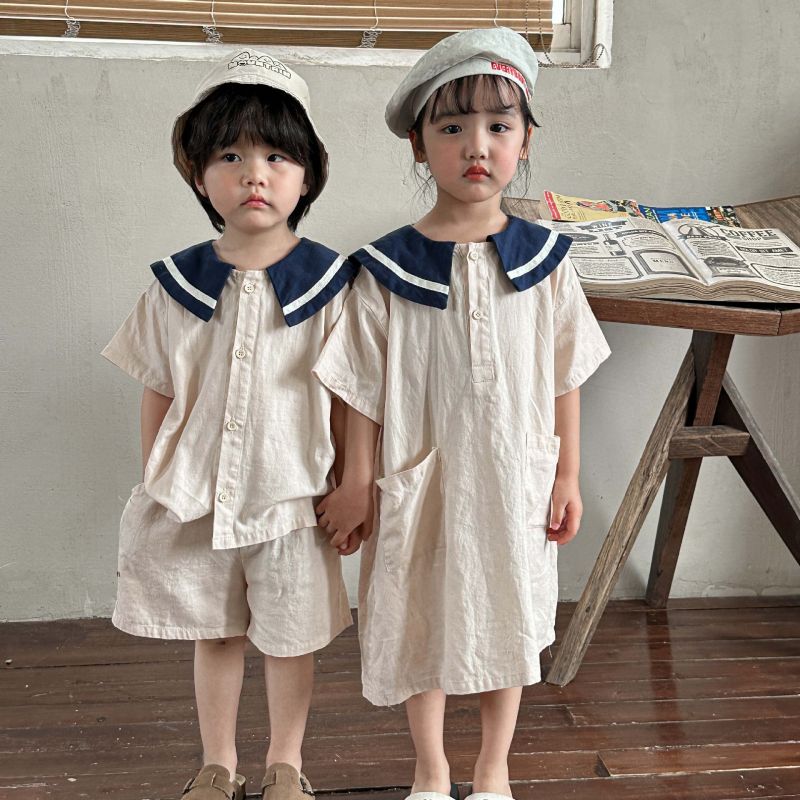 2023夏新作】ワンピース キッズ セットアップ 子供服 女の子 男の子 ...