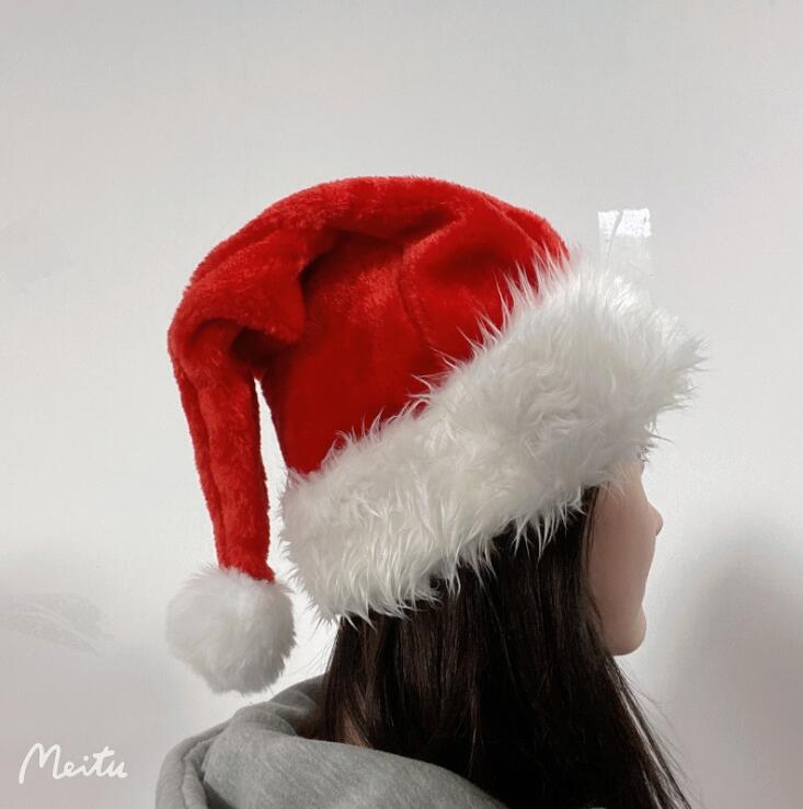 クリスマス帽子　クリスマス飾り物　可愛い帽子　サンタクロースハットニットクリスマス帽