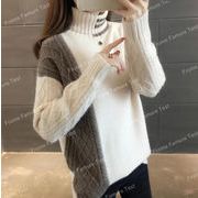 人気商品　ニットセーター女性ルーズレイジーウールセーター/ニットセーター