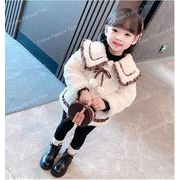 秋冬新作韓国式子供服子供服ファッション★女の子暖かいコートトップス★大人気コート
