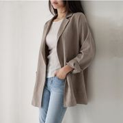 春と秋コート  韓国風 　レディースコート  ファッションカコート  流行のジャケット ★S-X