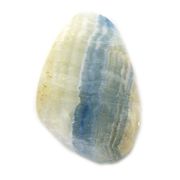 ≪スペシャルルース/即納≫天然石 ブルーシェーライト（blue sceelite）/カボション 22x14x4.3mm