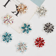 合金 デコパーツ DIY素材 アクセサリー 貼り付けパーツ 手芸材料衣類と靴帽子ヘアアクセサリーパーツ