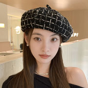 ベレー帽　小顔帽子　旅行ハット　ビンテージハンチングハット　韓国ファッション