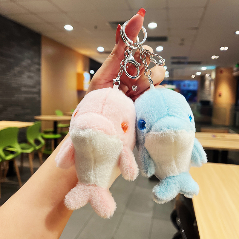 イルカ キーホルダー ぬいぐるみ バッグチャーム アクセサリー 可愛い