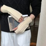 ハーフ手袋　ニットメッシュ手袋 　Y2kグローブ　スマホタッチOK　韓国ファッション