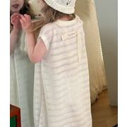 2025 夏新作 韓国風  子供服   ベビー服    ワンピース     女の子  おしゃれ  チョッキ