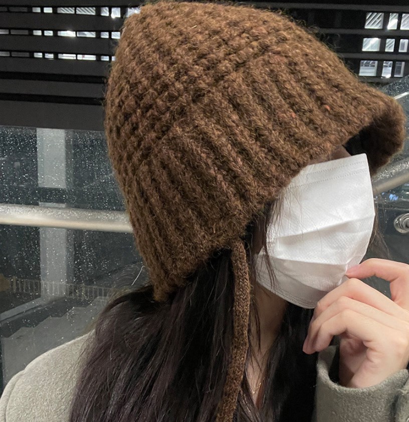 いいね不要 y.a.r.n ハット ヌビアン ニットnubian