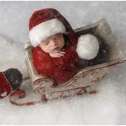 クリスマス 子供服   子供用品   写真撮影用    出産祝い   毛布 + キャップ   2点セット  新生児