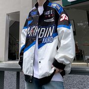 ユニセックス　メンズ　コート　レーシングジャケット　アウター　カジュアル　大きいサイズ　ストリート系
