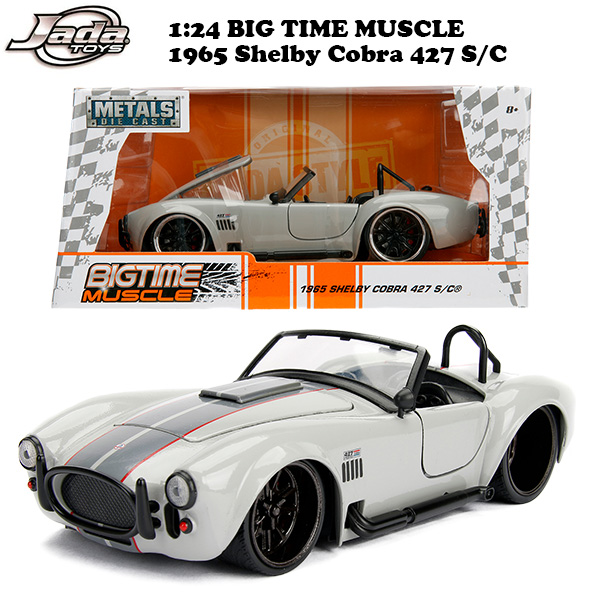 JADATOYS 1:24 BTM  1965 Shelby Cobra 427 S/C ミニカー