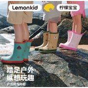 ins  韓国風  果物  梅雨の季節  子供用  子供靴   シューズ   レインシューズ   雨靴  長靴  4色