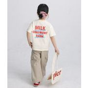2025 夏新作  韓国風子供服  ベビー服  トップス  半袖   Tシャツ  男女兼用  2色