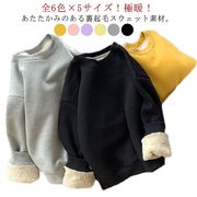 送料無料 裏起毛 トップス スウェット トレーナー 長袖 プルオーバー 無地 大きいサイズ