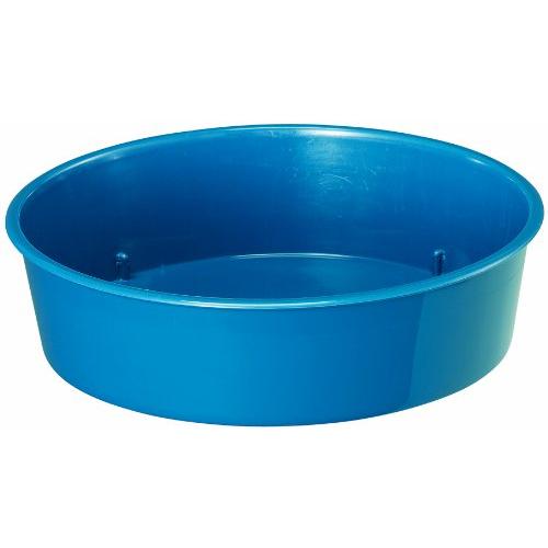 在庫処分  深皿　15号　ブルー 5枚セット　大和プラスチック　大鉢　果樹鉢　鉢皿