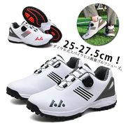 ゴルフシューズ 赤 メンズ ダイヤル式 スニーカー 大きいサイズ 4E 幅広い ダイヤル式