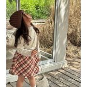 韓国風子供服    キッズ服    復古    赤ちゃん    短いスカート